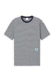 T-Shirt gestreift aus Baumwolle