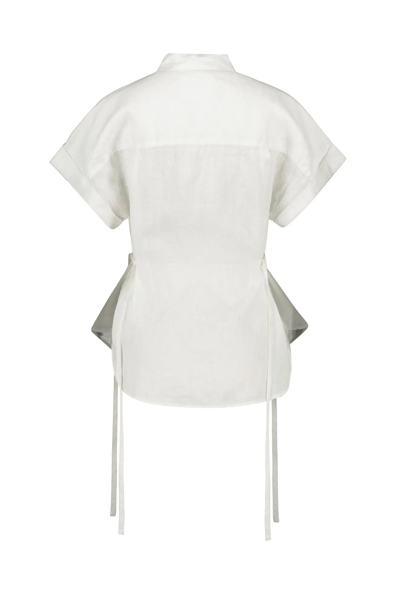 Bluse aus Leinenmix