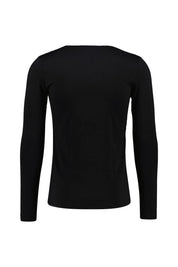 Langarmshirt aus Wollmix