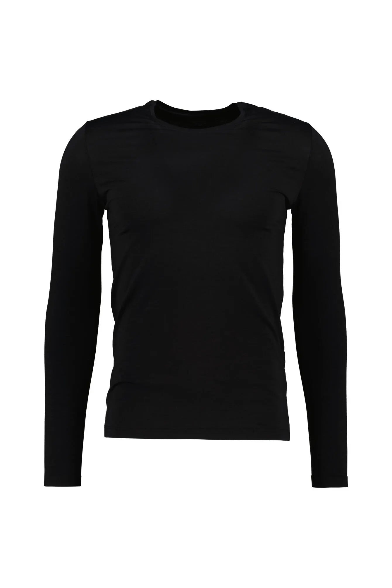 Langarmshirt aus Wollmix