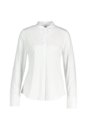 Jersey-Bluse aus Baumwollmix