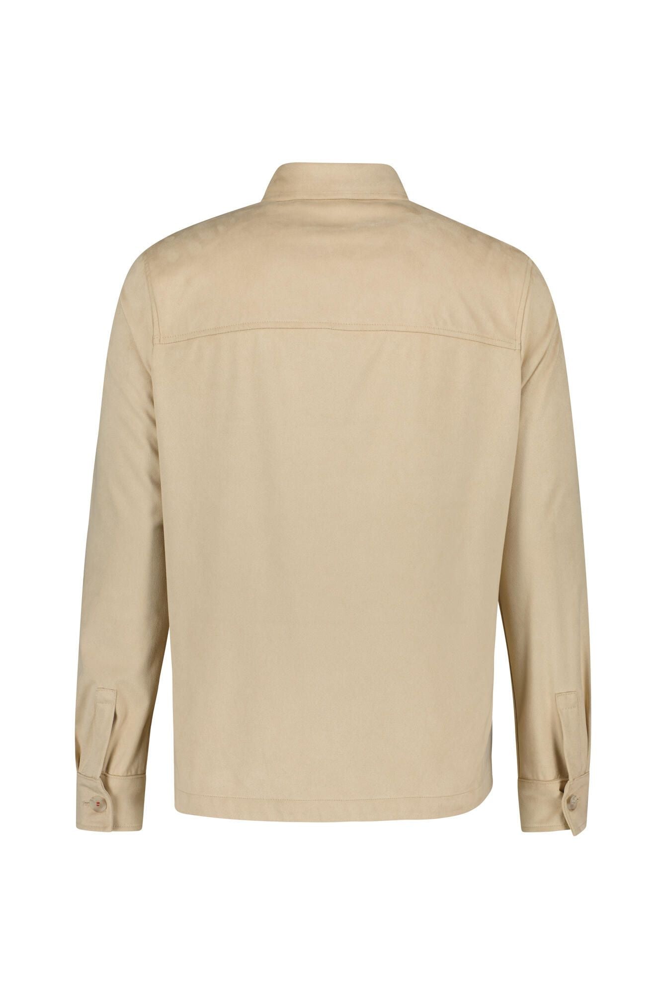 Overshirt CIMULTI Fake-Veloursleder