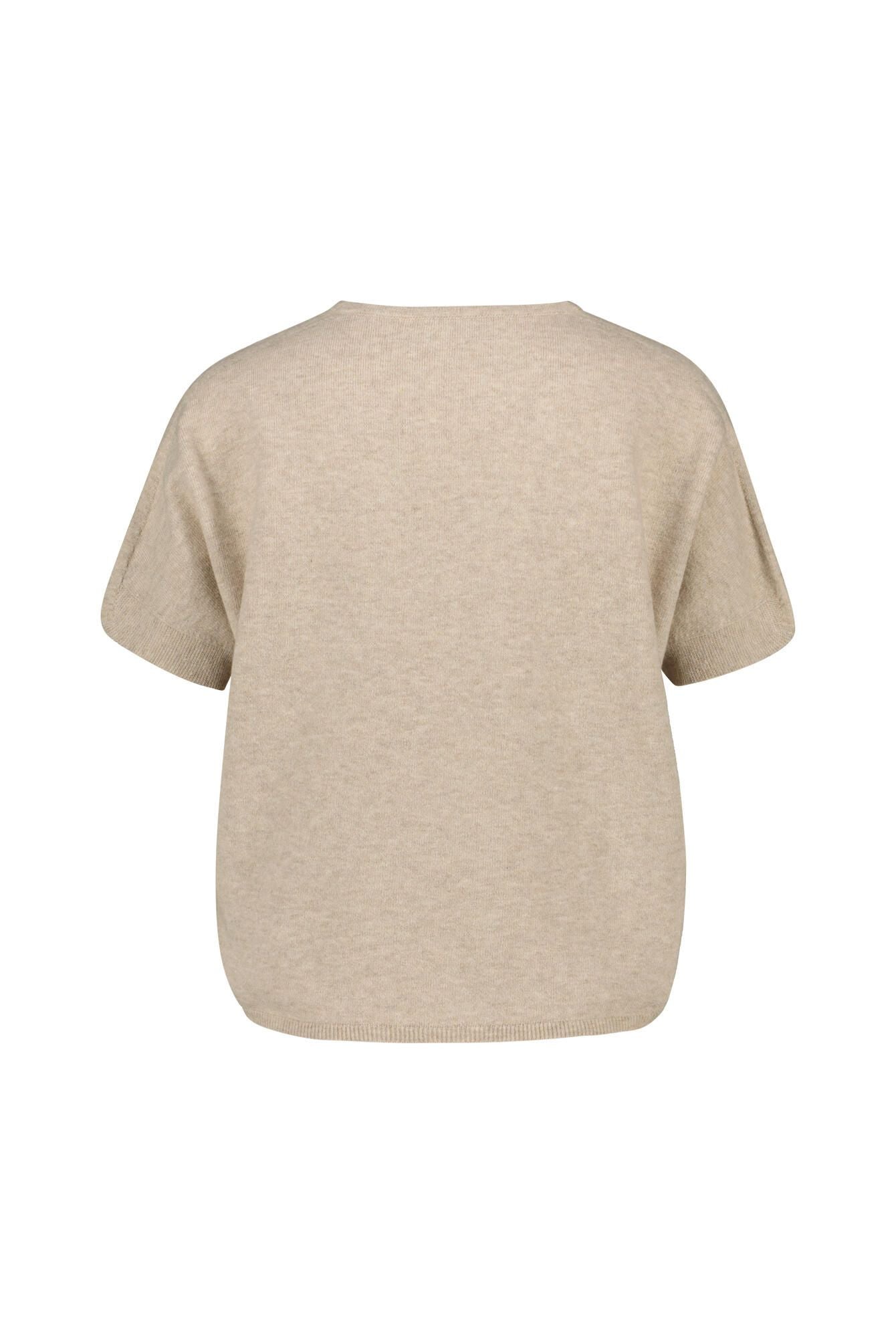 Strick-T-Shirt CIOLARA aus Baumwollmix