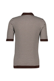 Strickpoloshirt CIFLAVIEN aus Baumwollmix