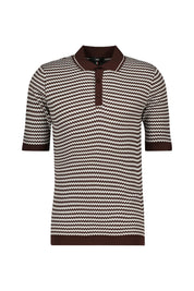 Strickpoloshirt CIFLAVIEN aus Baumwollmix