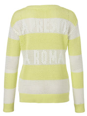 Strickpullover aus Baumwollmix