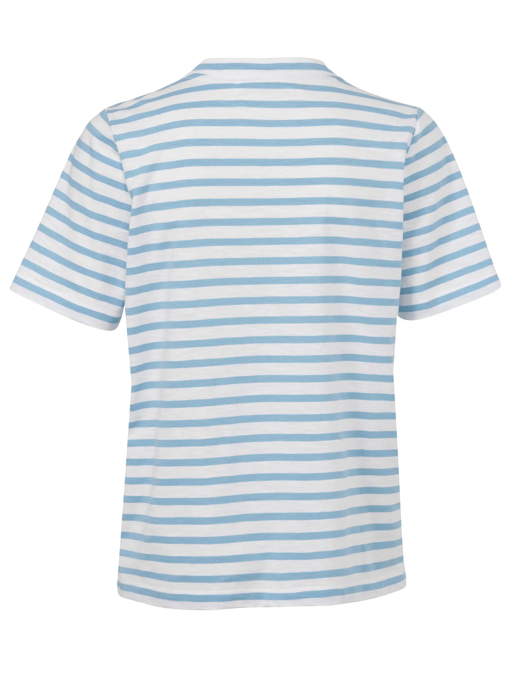 T-Shirt gestreift aus Baumwolle