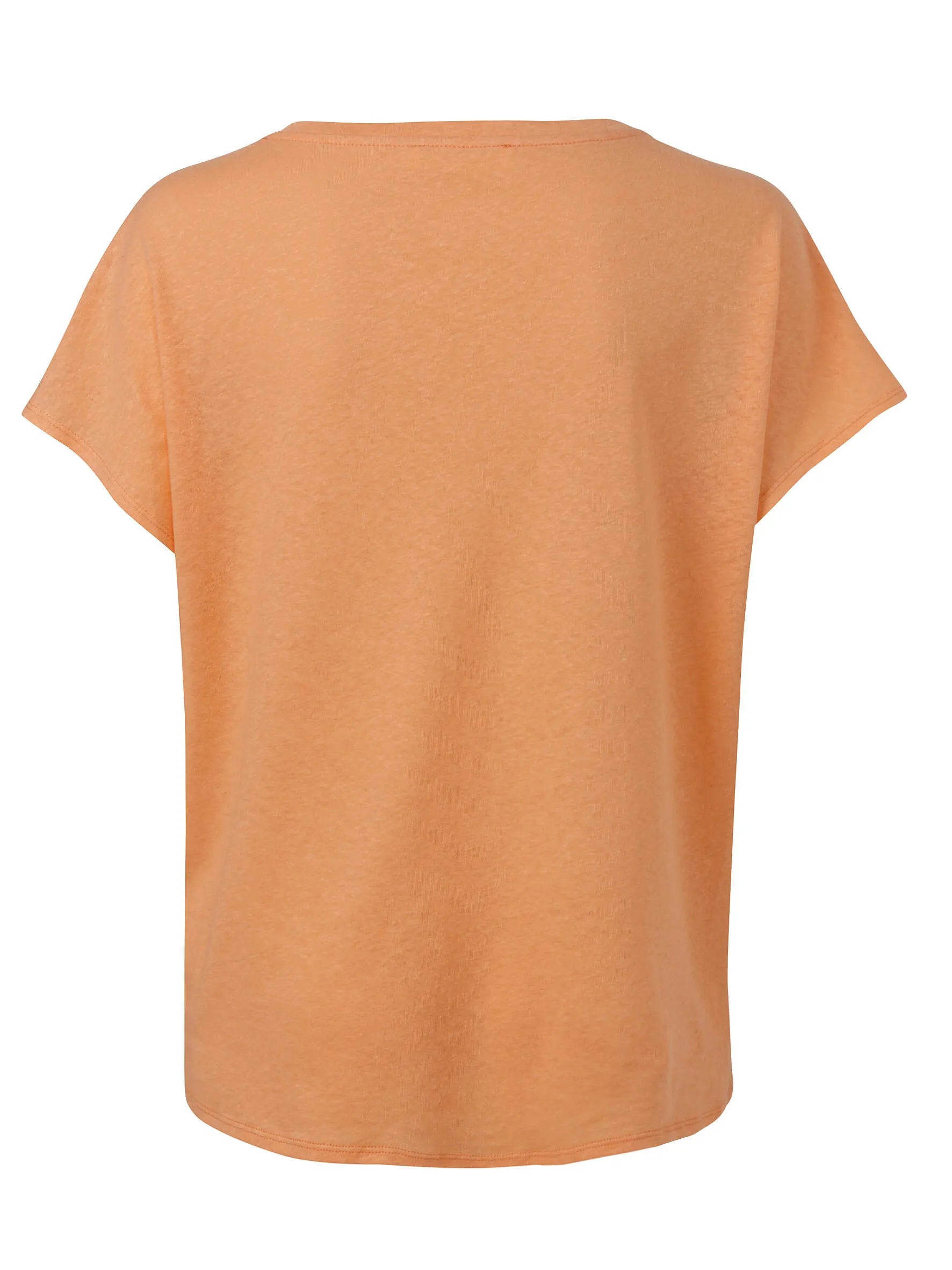 T-Shirt aus Leinenmix
