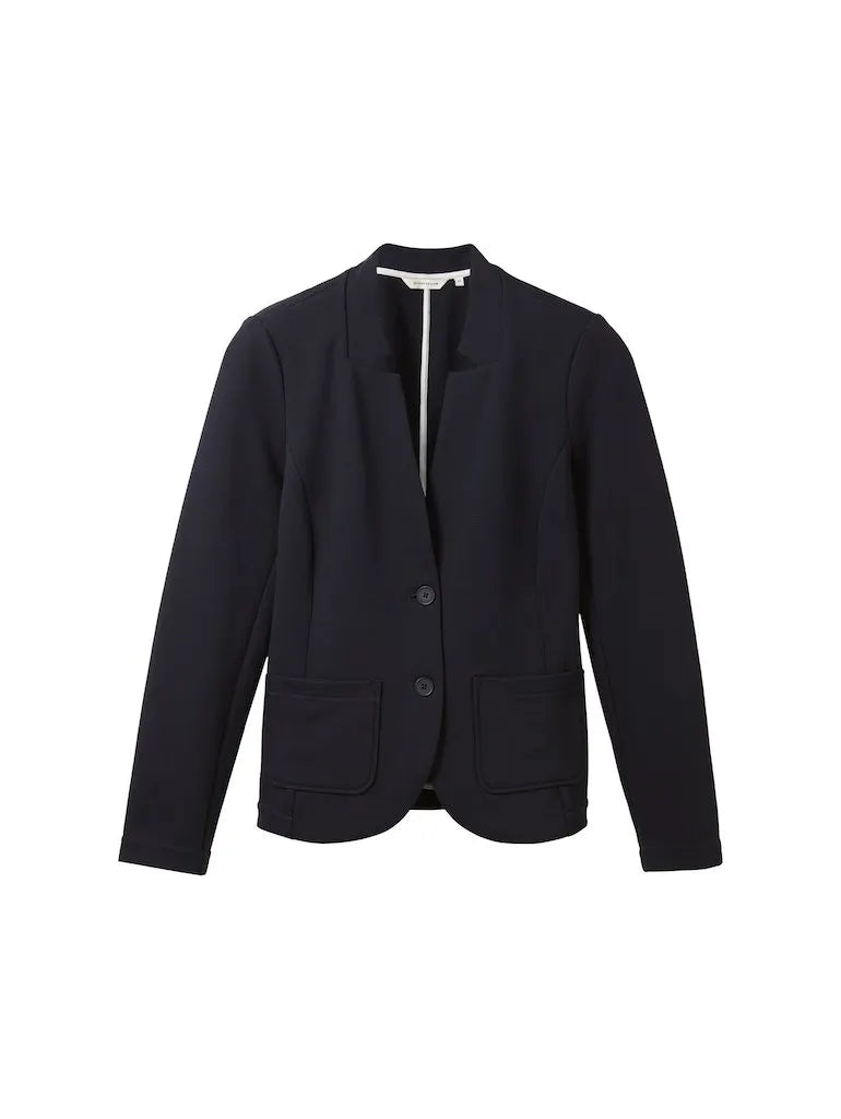 Blazer mit aufgesetzten Taschen