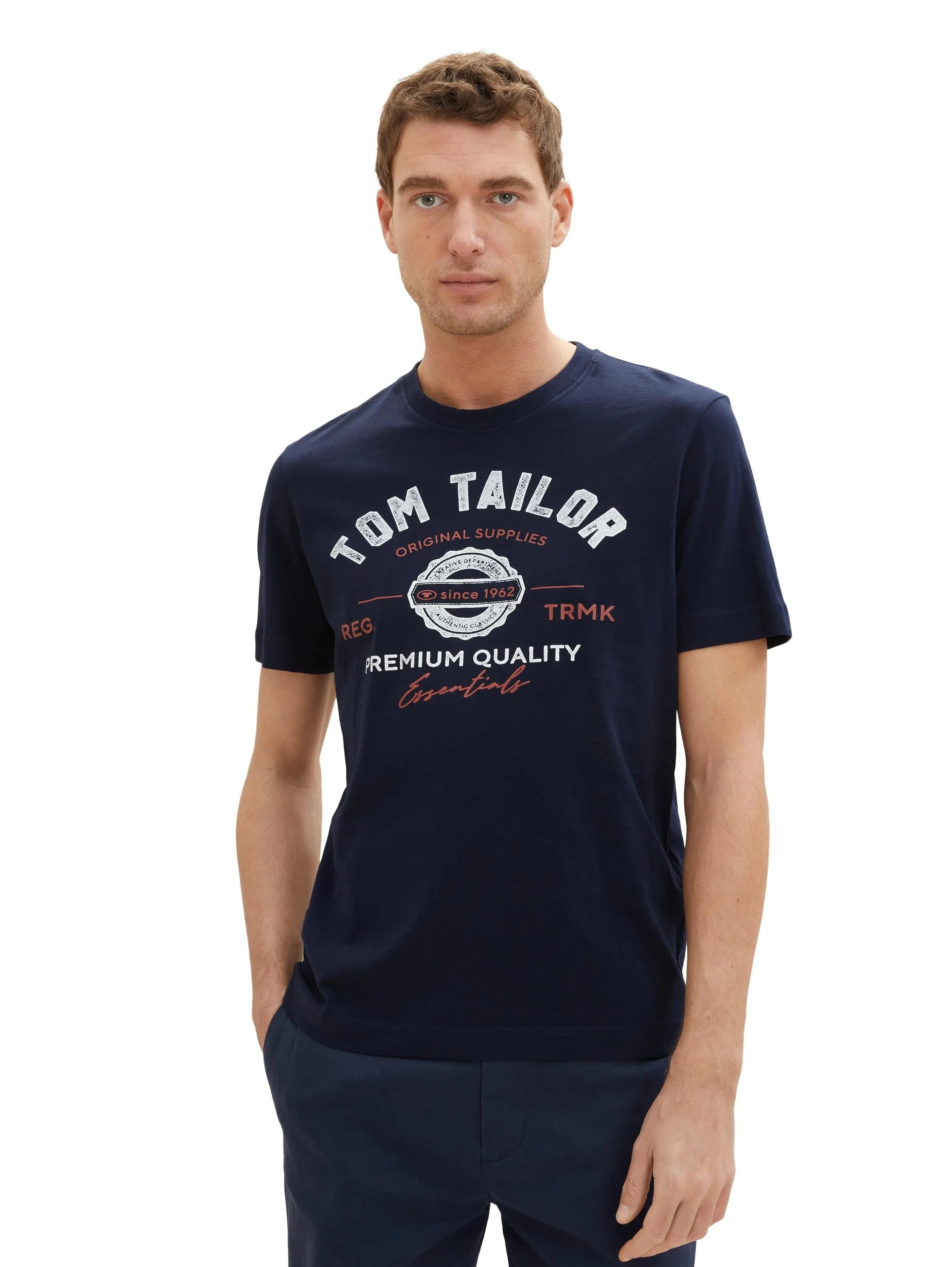 T-Shirt mit Logoprint