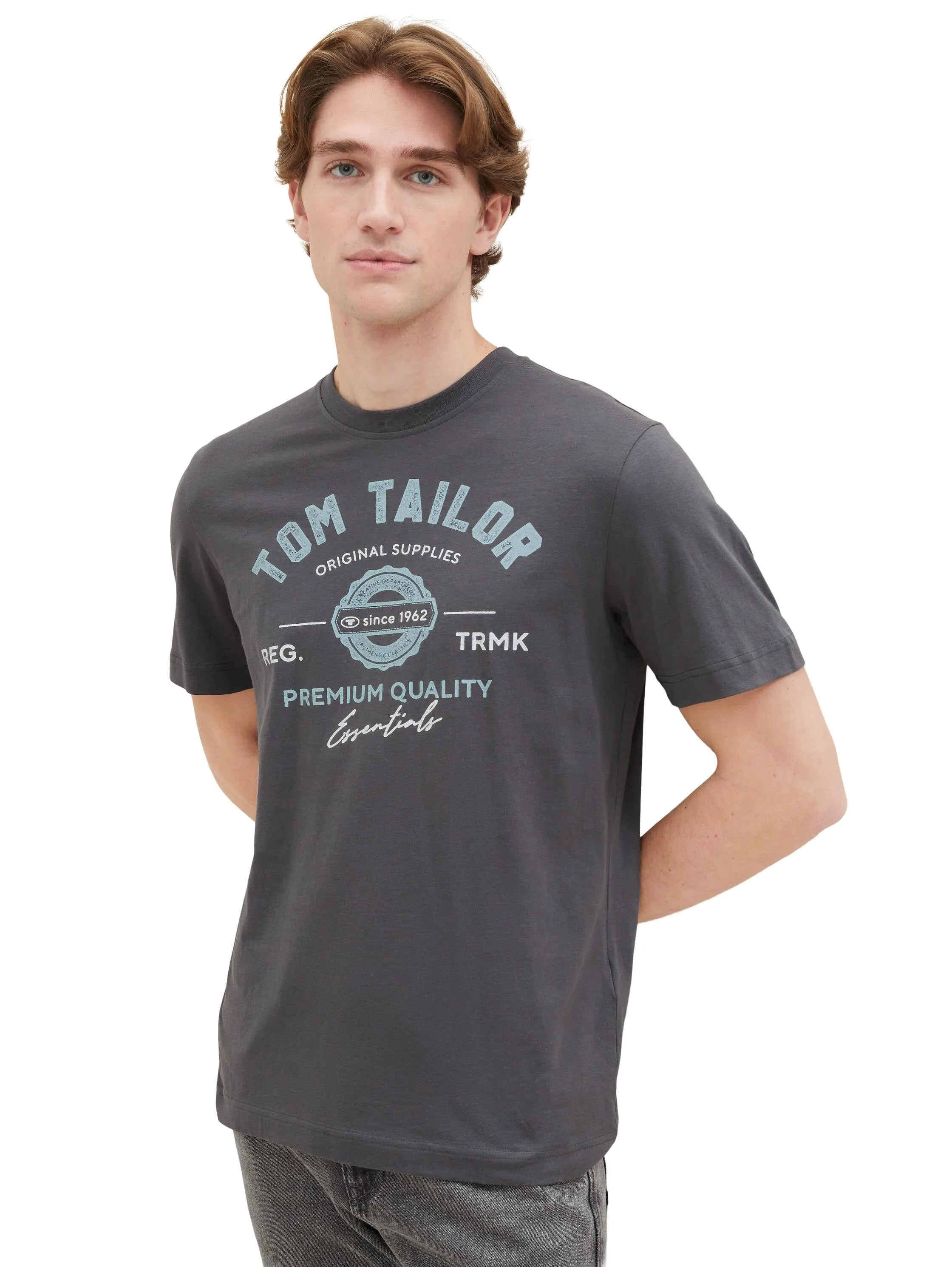 T-Shirt mit Logoprint