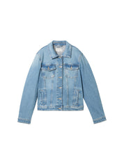 Jeansjacke aus recycelter Baumwolle