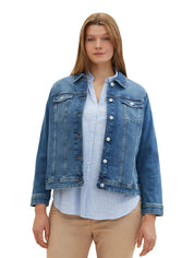 Jeansjacke aus Baumwolle