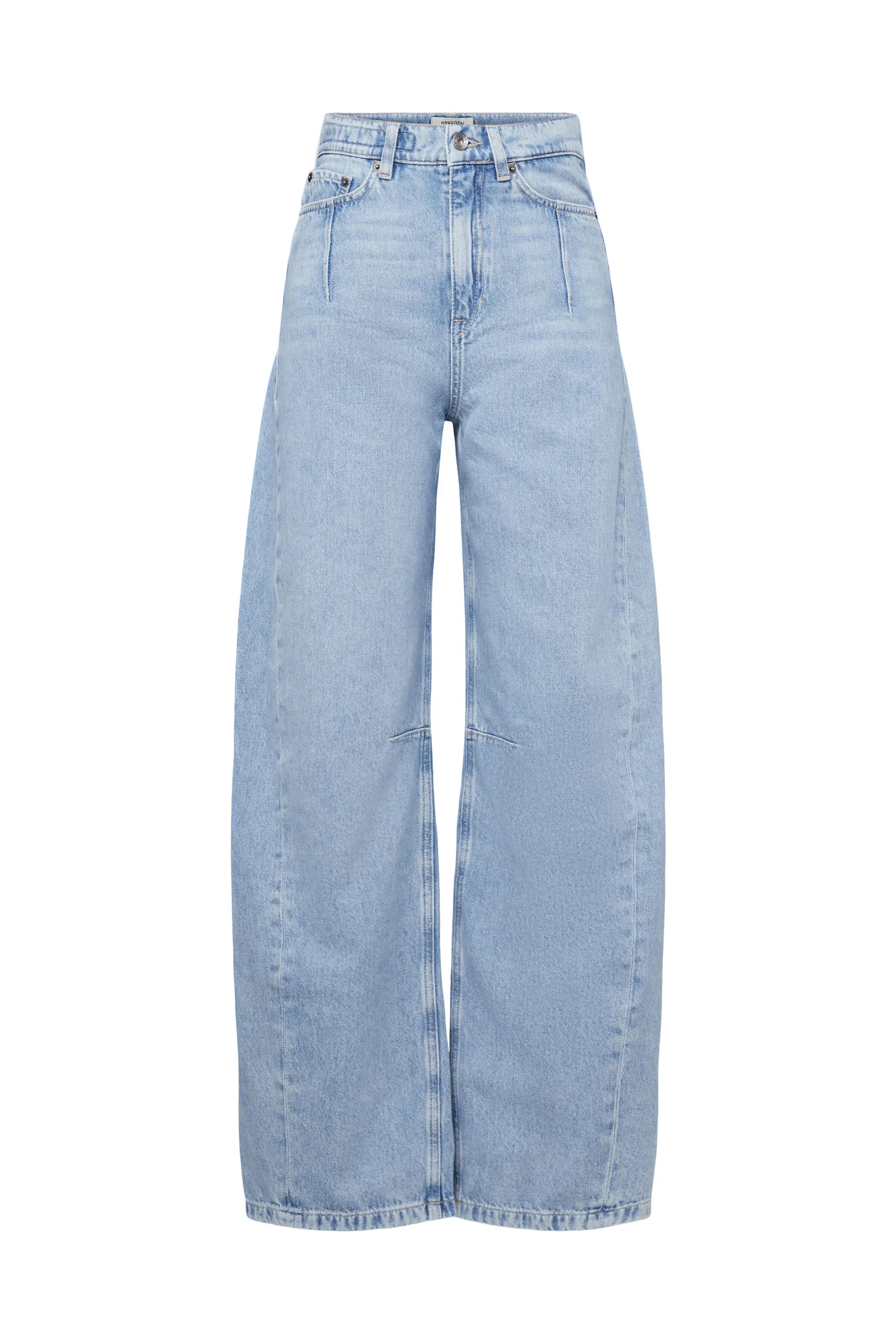 Jeans aus Baumwolle Wide Leg
