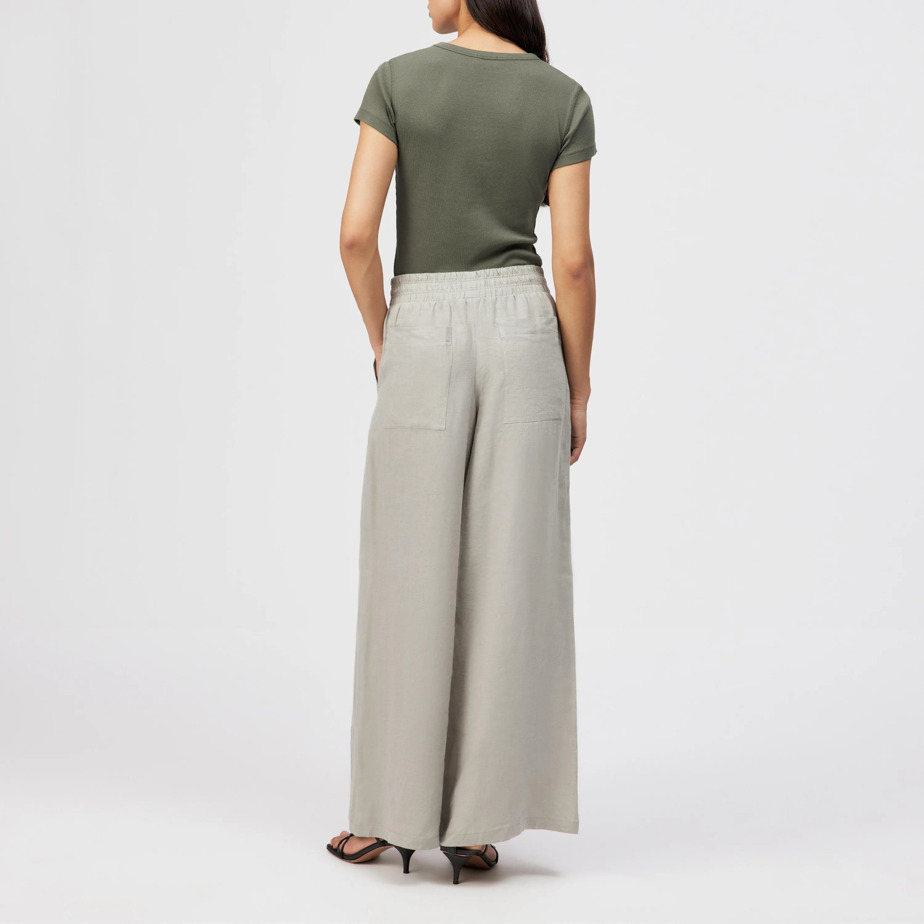 Leinenhose CEILING Wide Leg