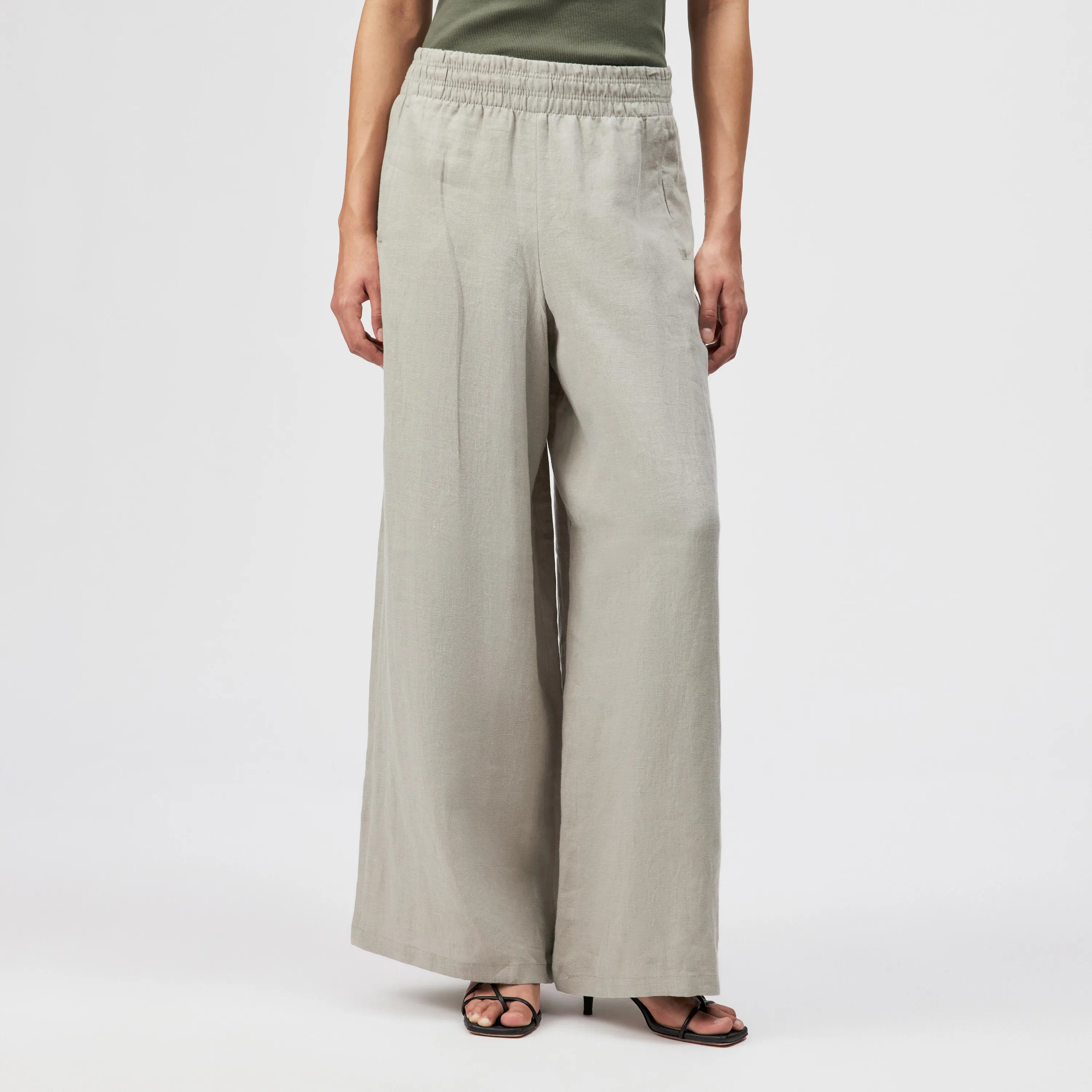 Leinenhose CEILING Wide Leg