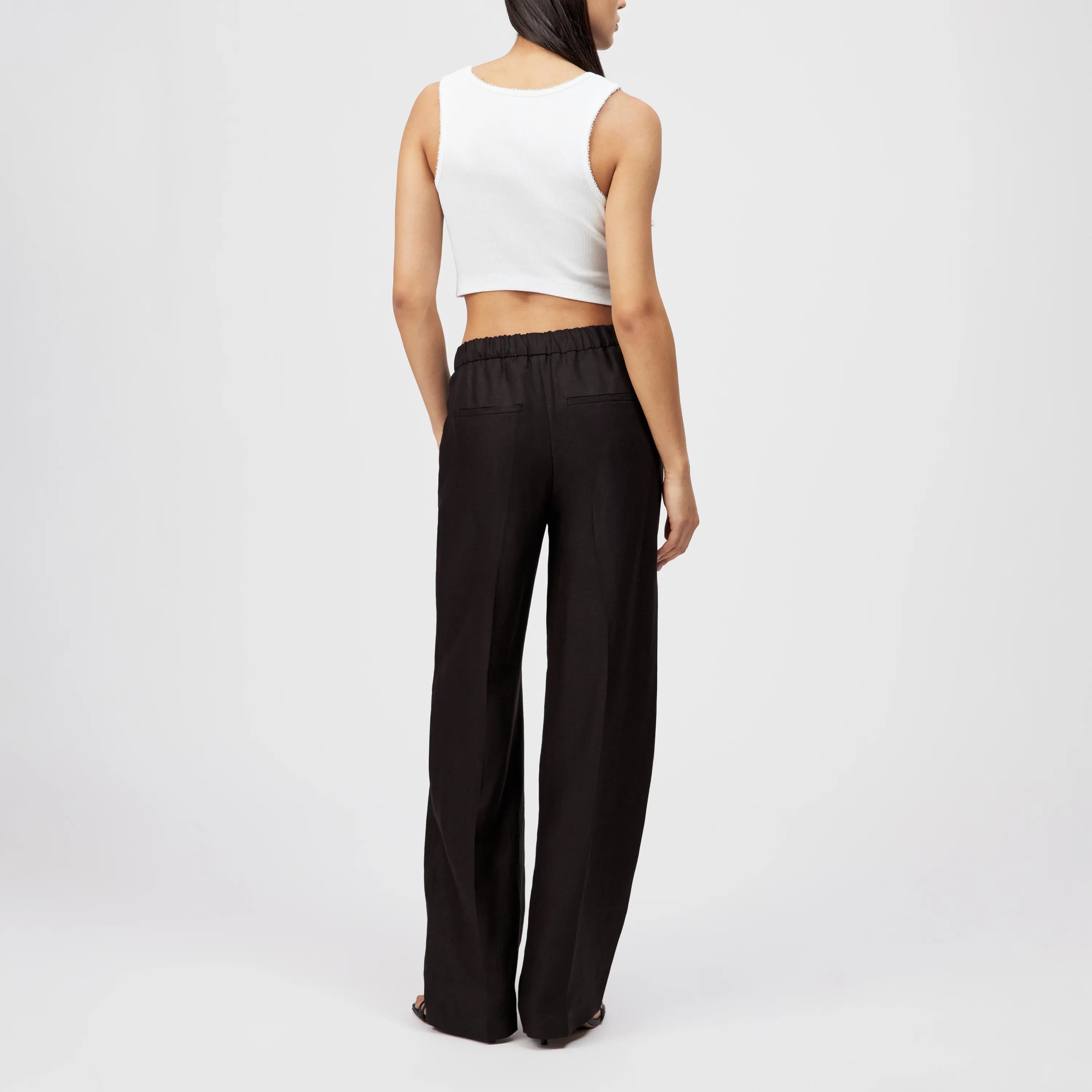 Leinenhose CONSIDER Wide Leg