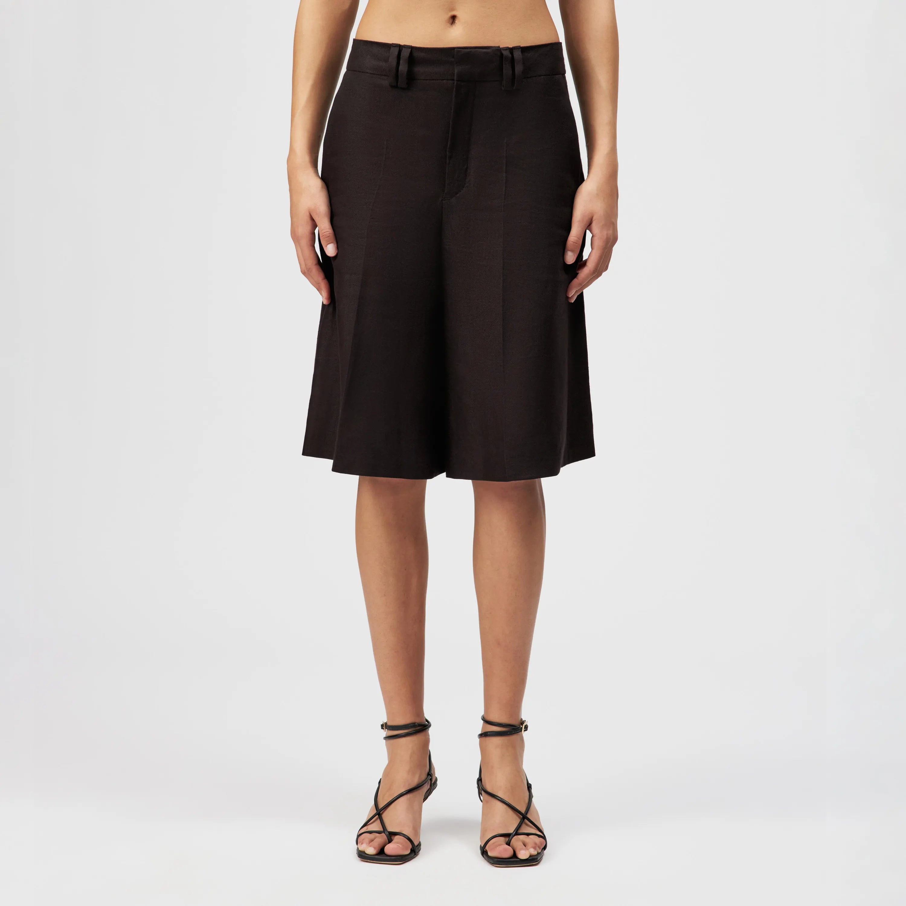 Leinenshorts GOVERN Wide Leg