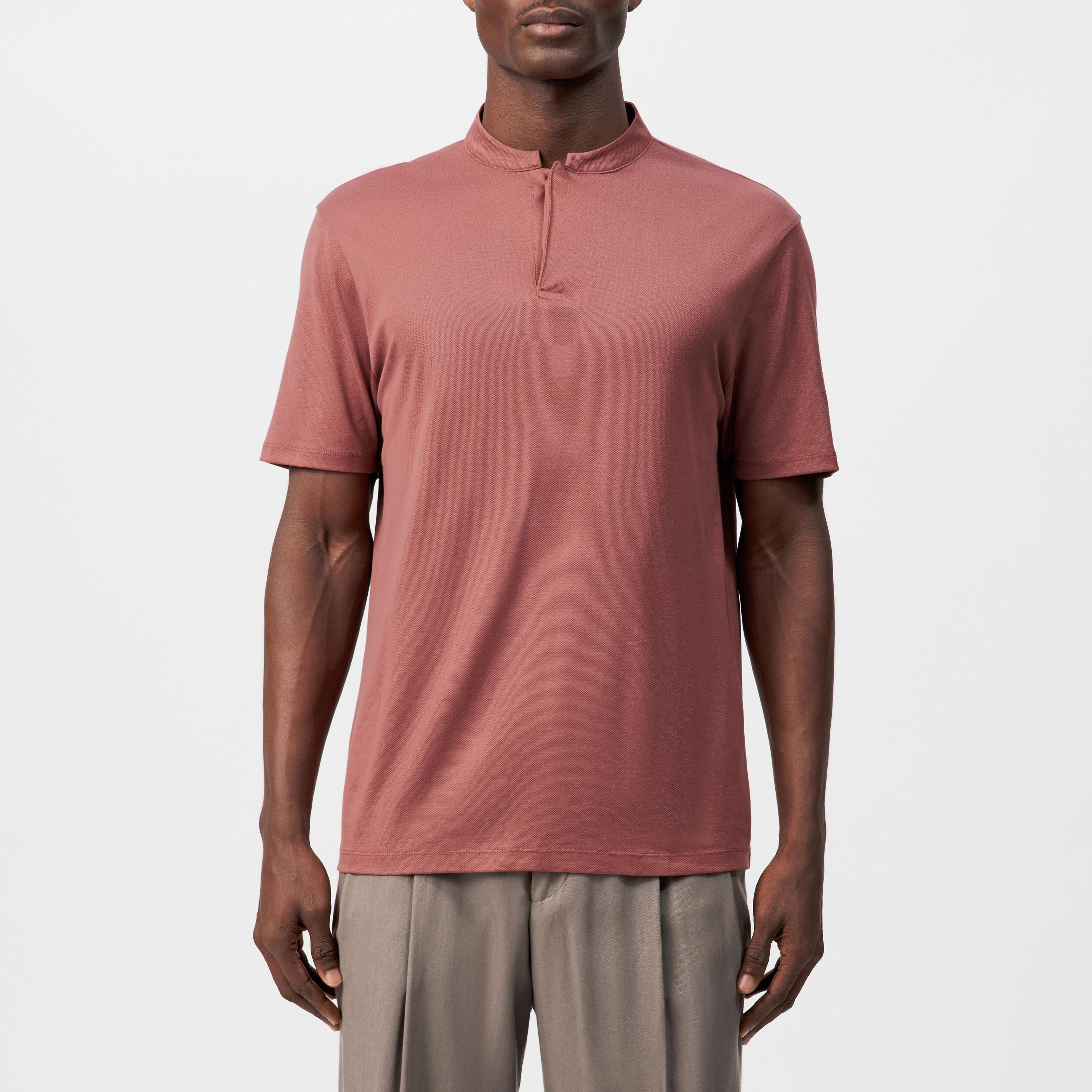 Poloshirt aus Lyocell