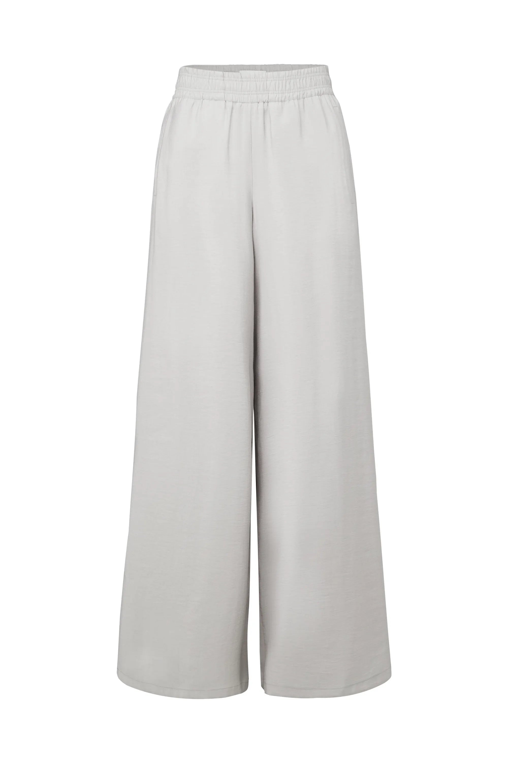 Hose Wide Leg in fließendem Twill