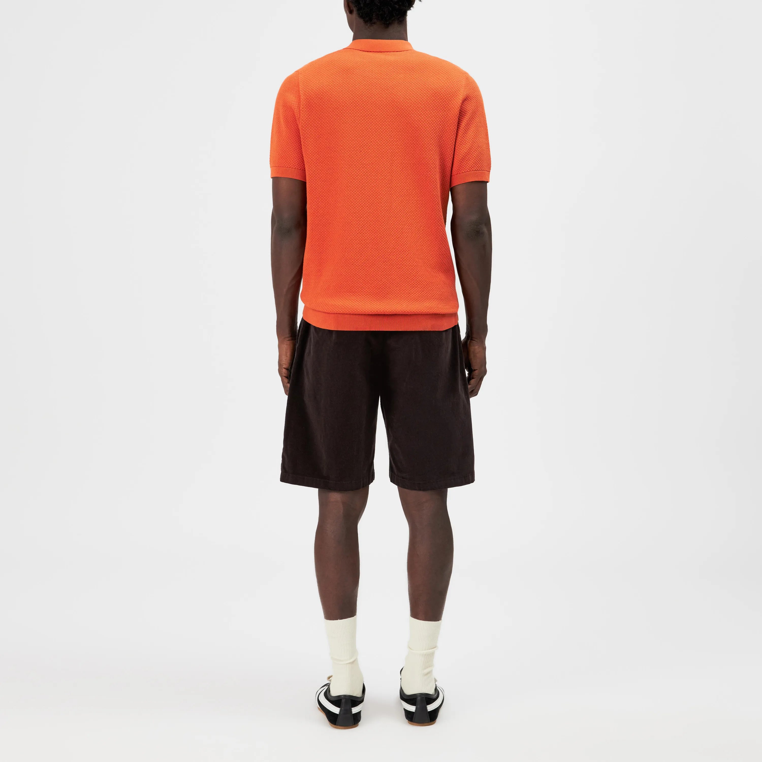 Poloshirt aus strukturiertem Strick