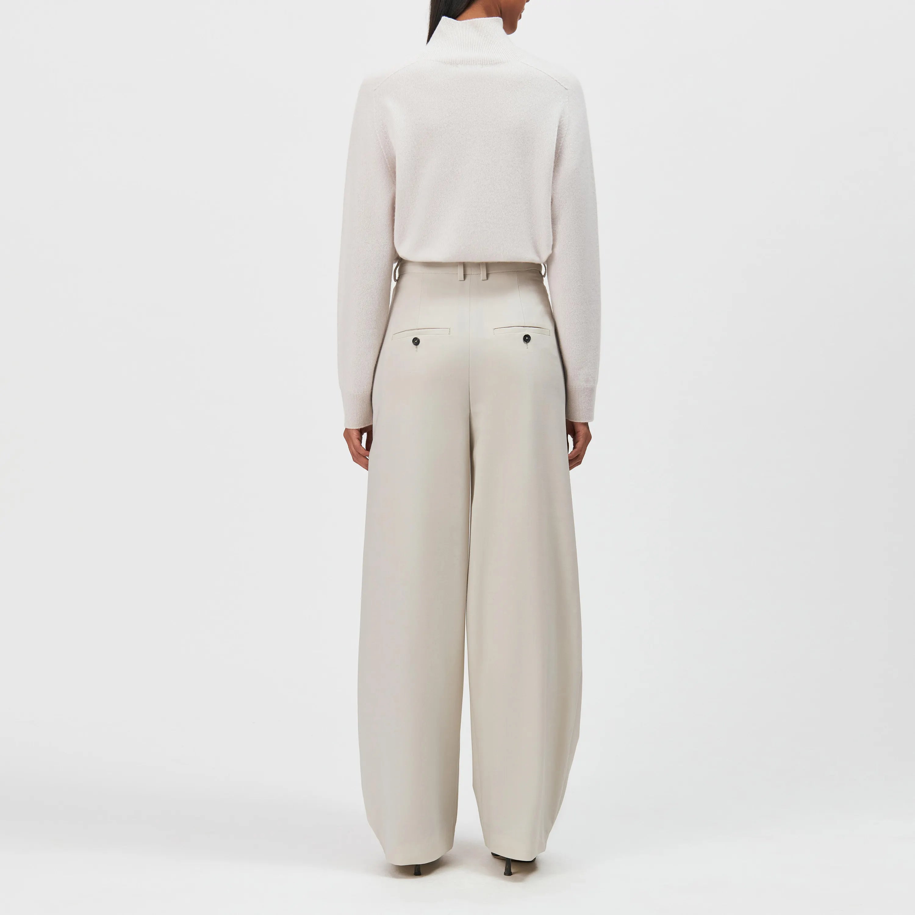 Bundfaltenhose ELICIT Barrel Fit