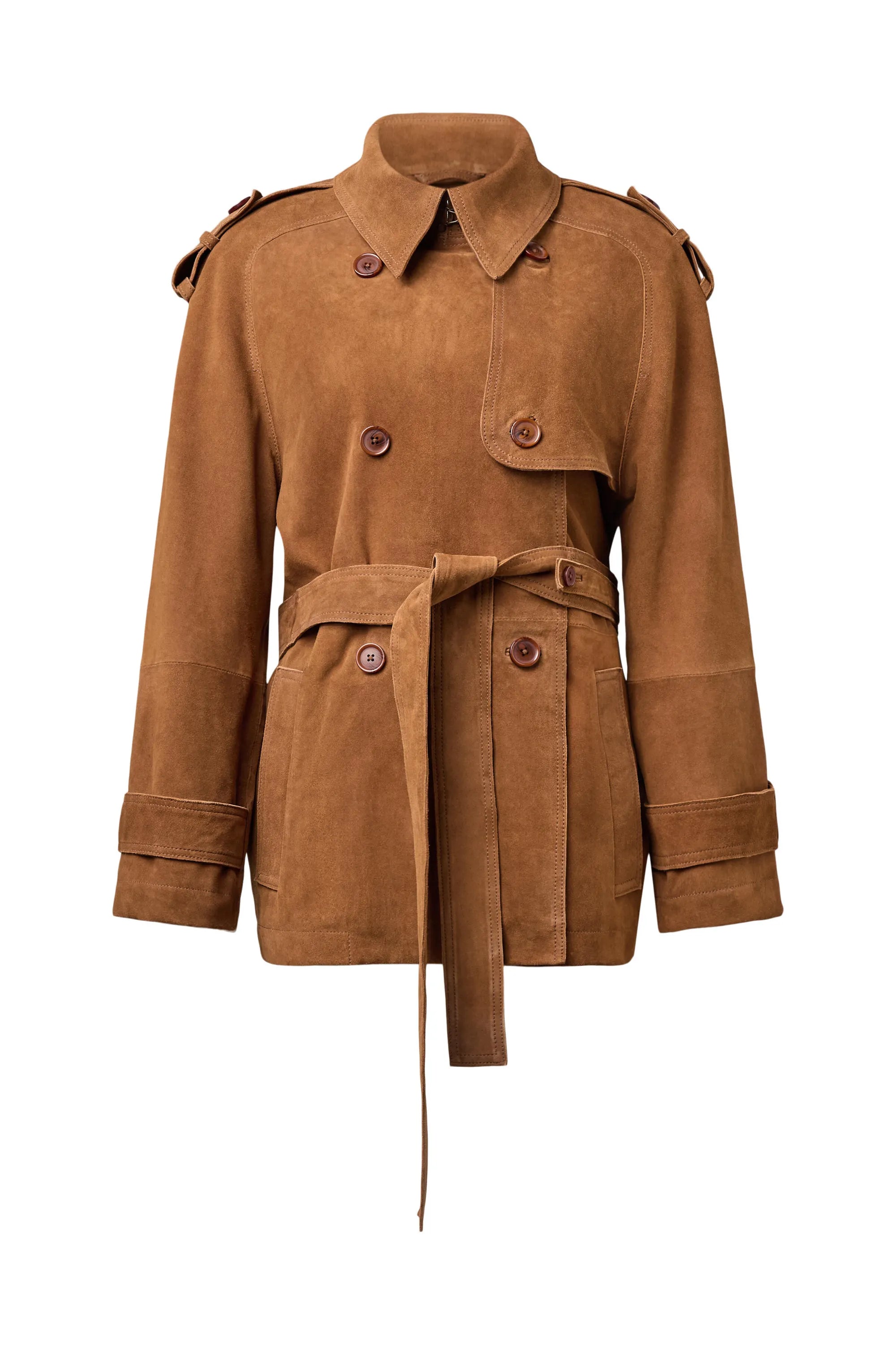 Trenchcoat PENLEY aus Wildleder