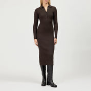 Strickkleid Midi Slim Fit