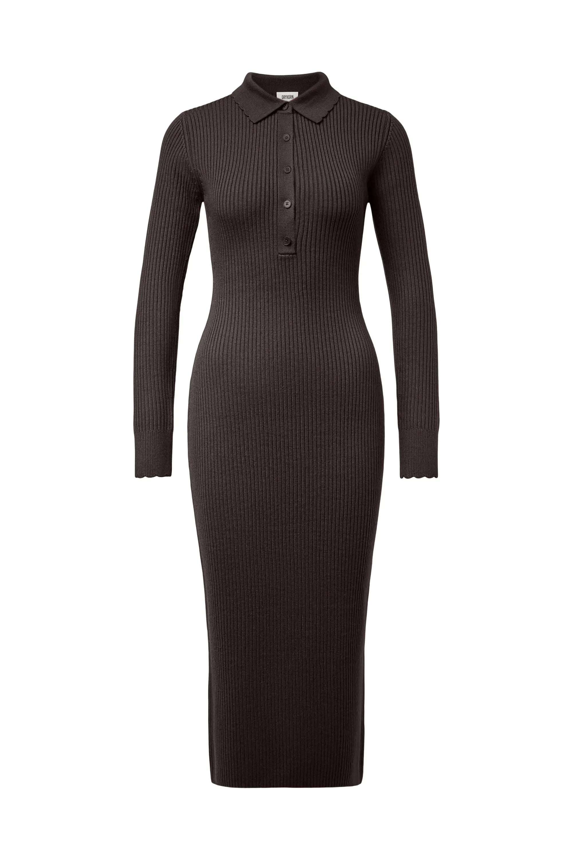 Strickkleid Midi Slim Fit