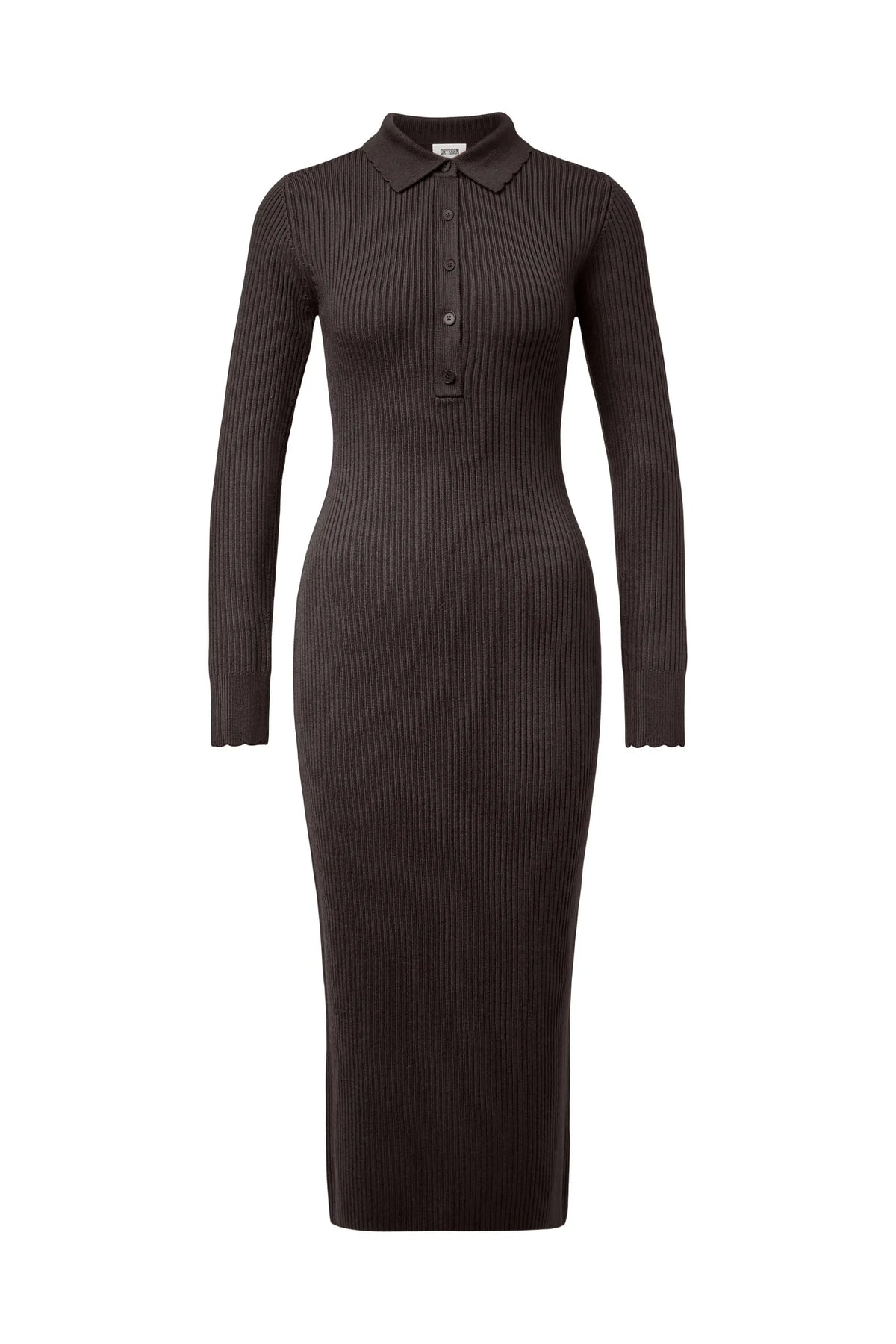Strickkleid Midi Slim Fit