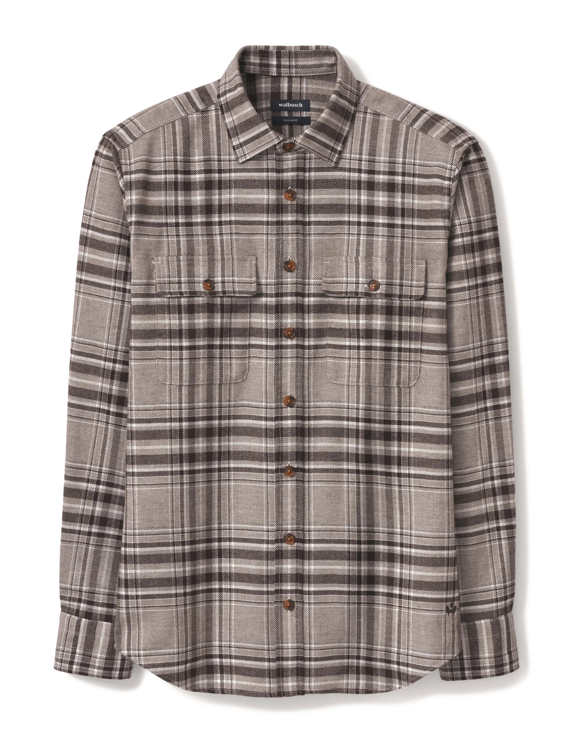 Flanellovershirt Regular Fit