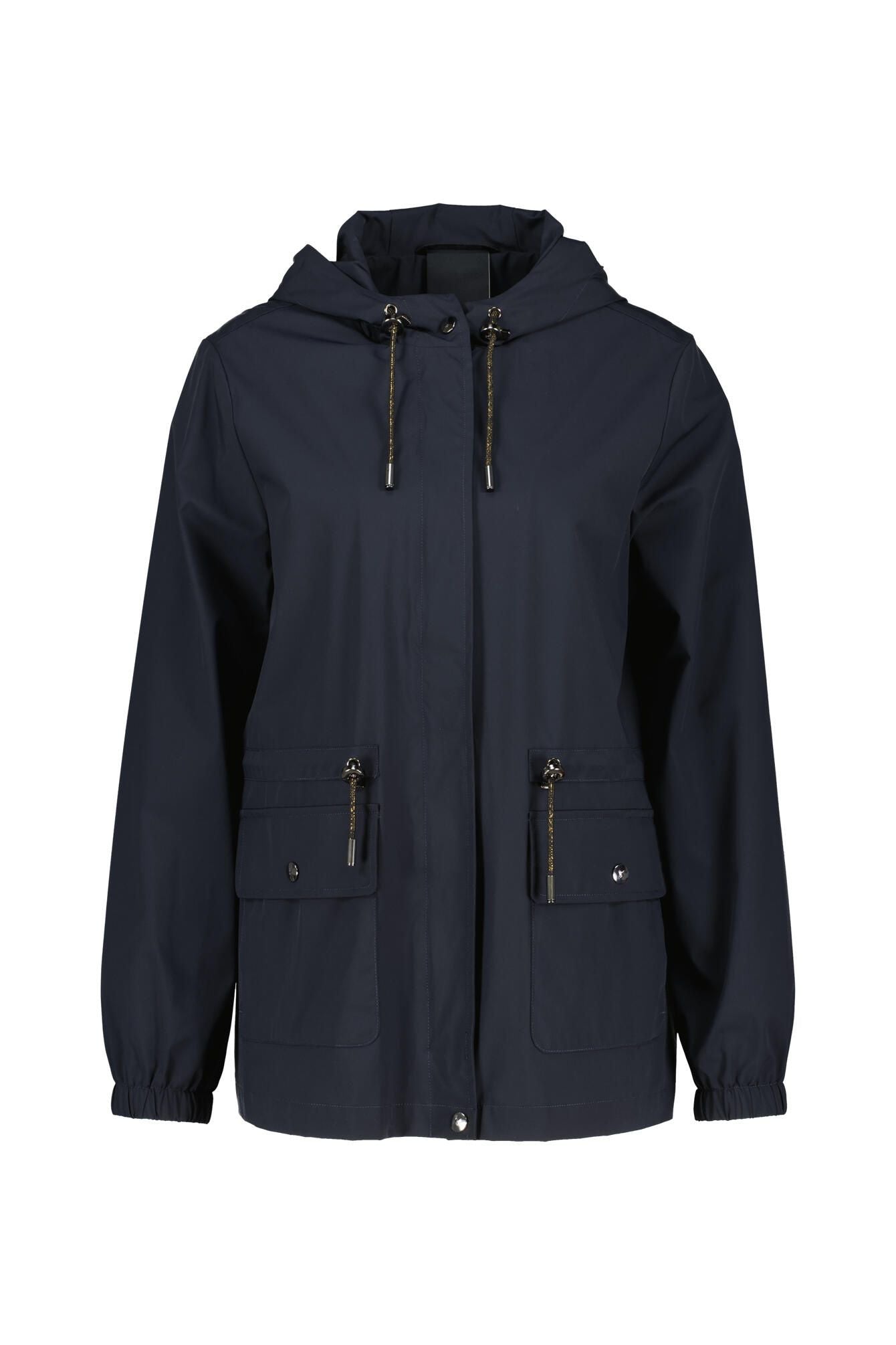 Windbreaker-Jacke mit Kapuze