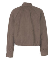 Blouson-Jacke aus Velours