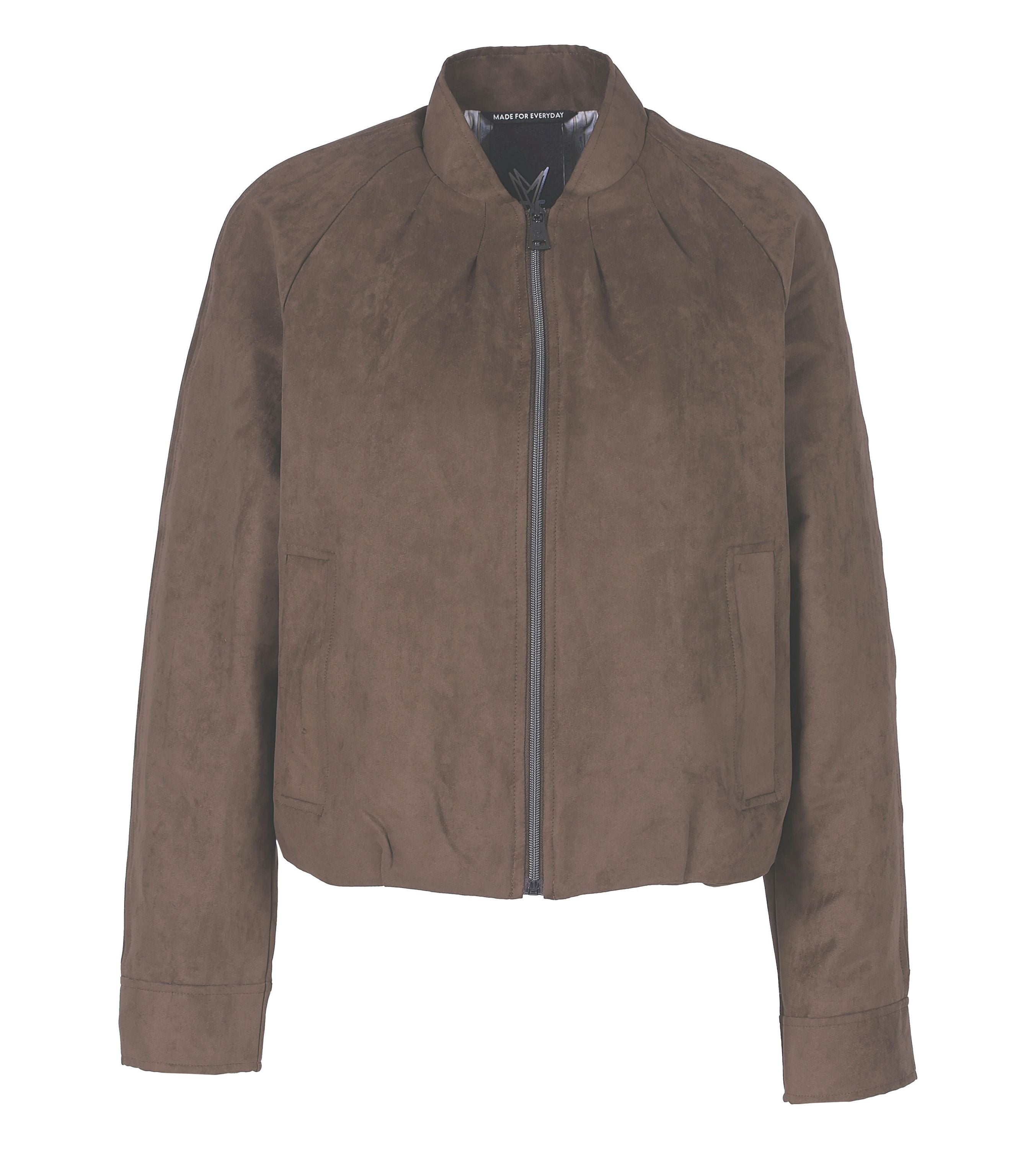 Blouson-Jacke aus Velours