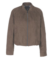 Blouson-Jacke aus Velours