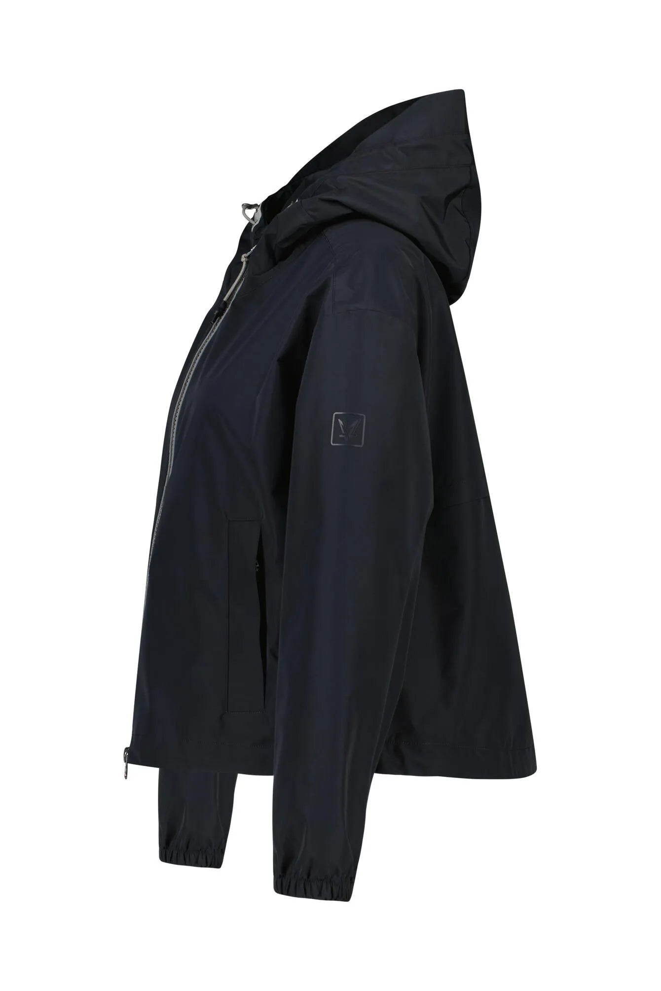Windbreaker-Jacke mit Kapuze