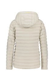 Steppjacke mit abnehmbarer Kapuze