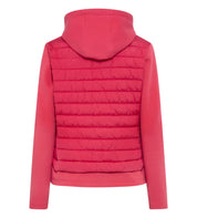 Hybrid-Steppjacke mit Kapuze