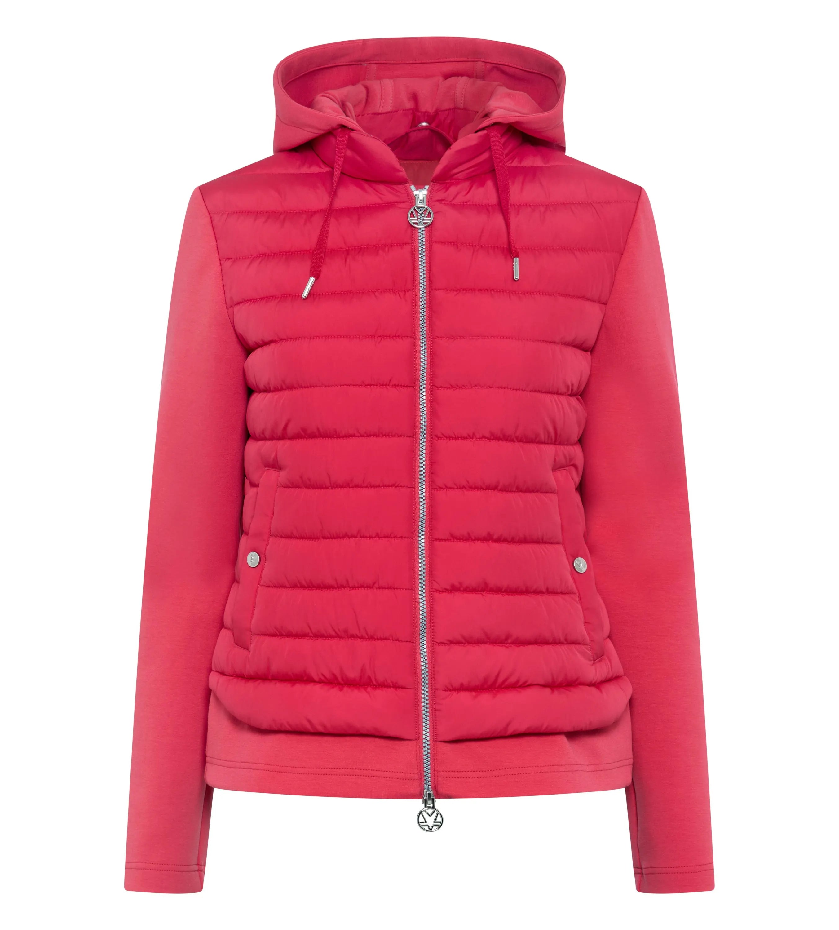 Hybrid-Steppjacke mit Kapuze