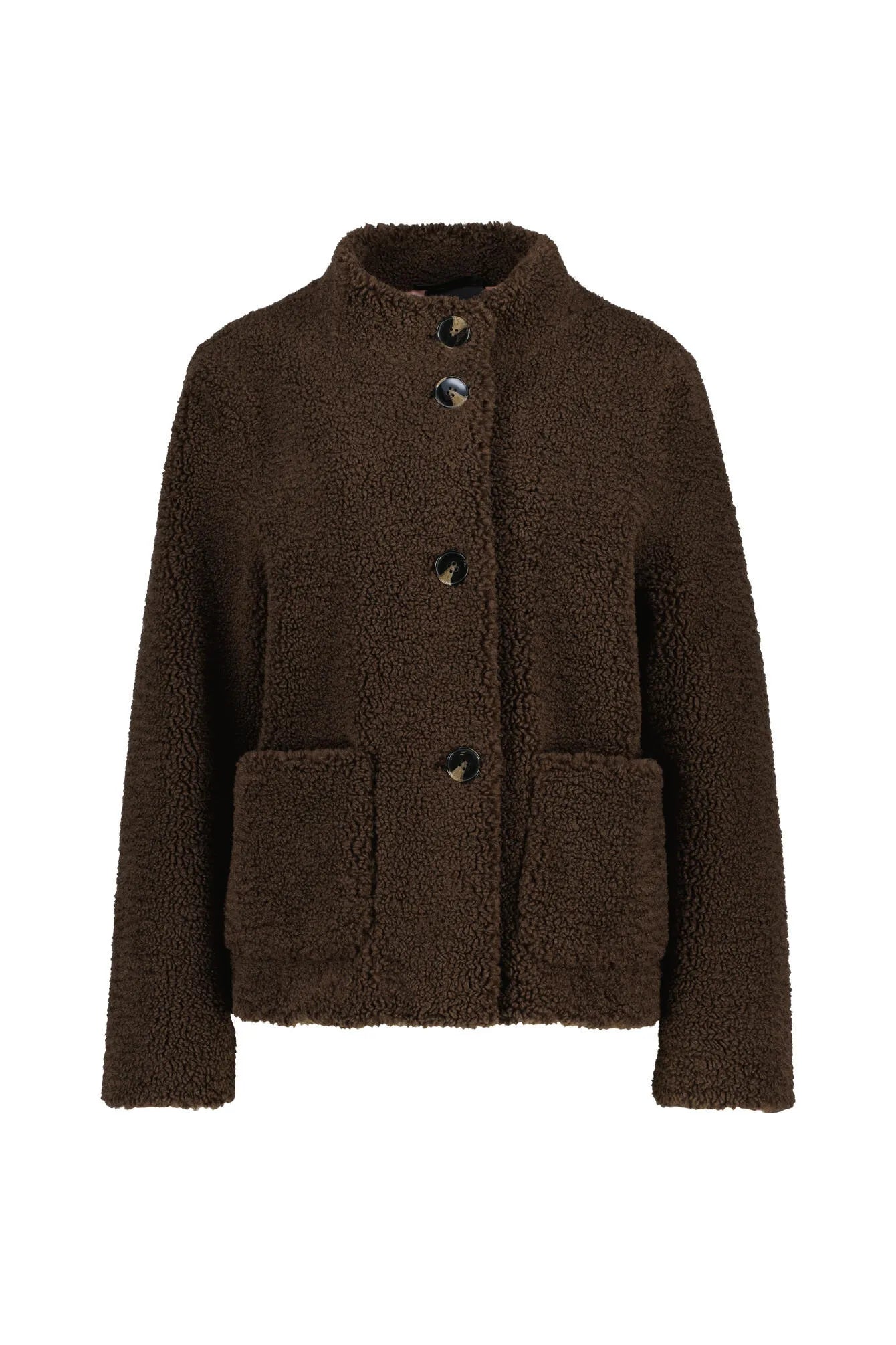Teddyjacke AUGSBURG mit Stehkragen