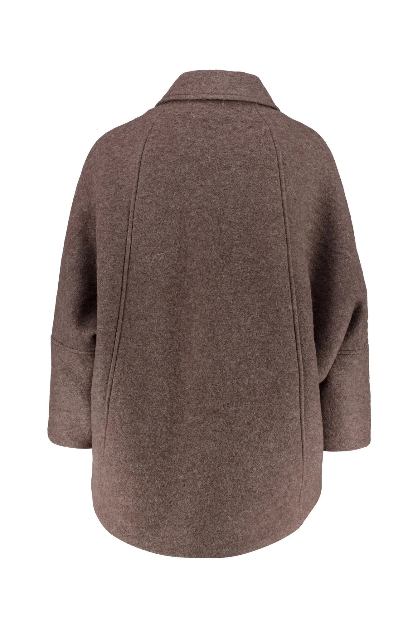 Wolljacke PARMA mit aufliegendem Kragen
