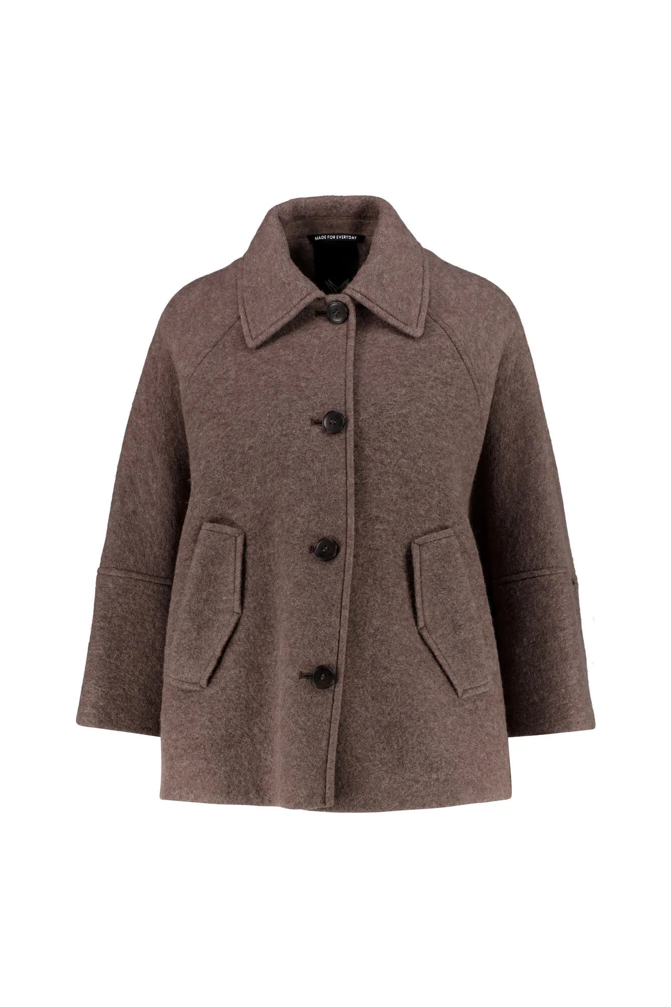Wolljacke PARMA mit aufliegendem Kragen