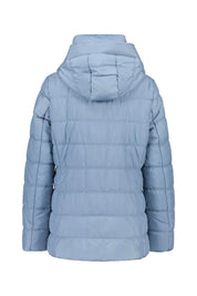 Steppjacke mit abnehmbarer Kapuze