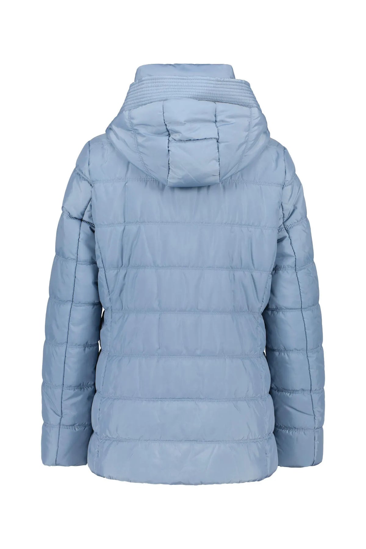 Steppjacke mit abnehmbarer Kapuze