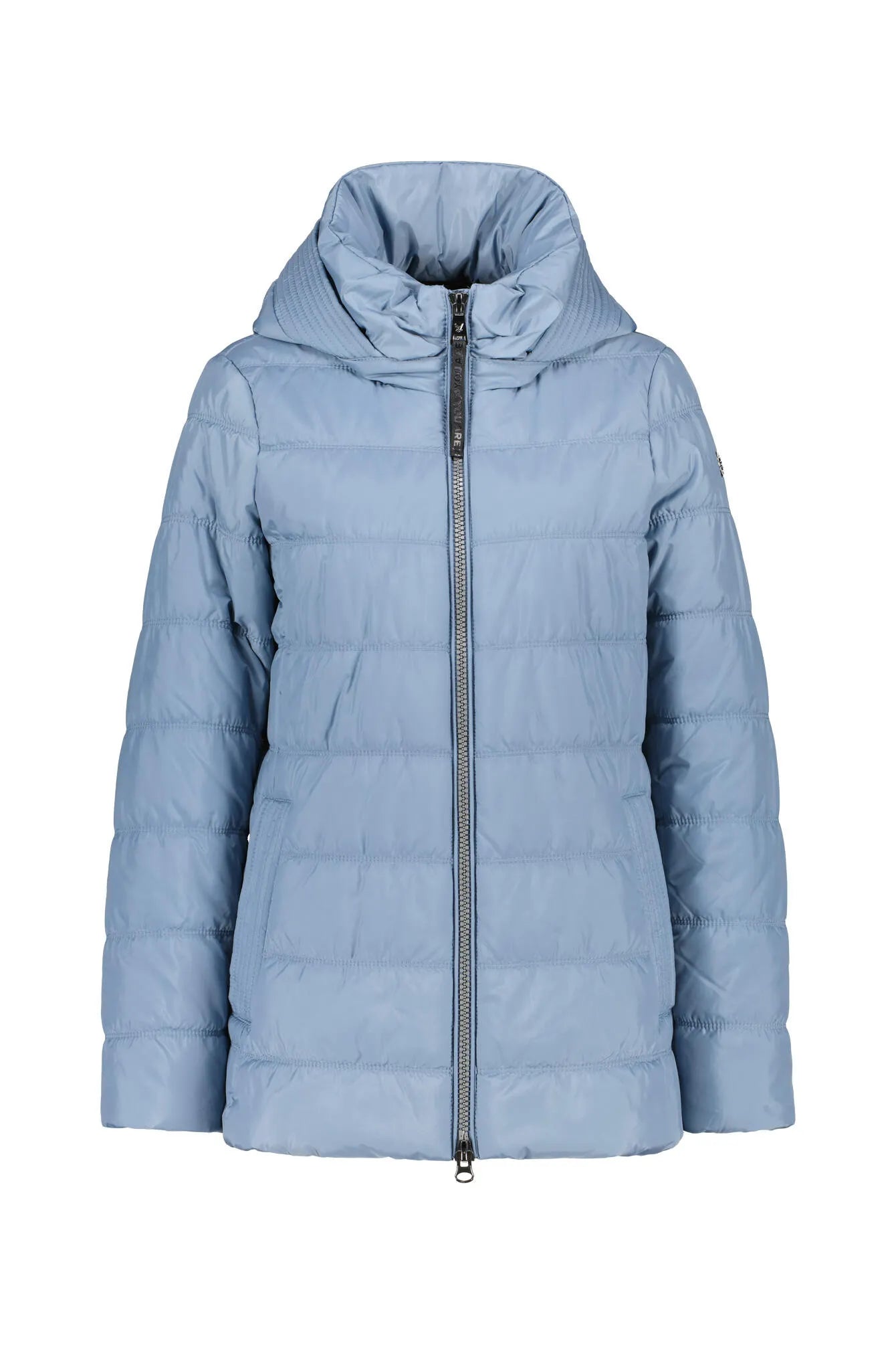 Steppjacke mit abnehmbarer Kapuze