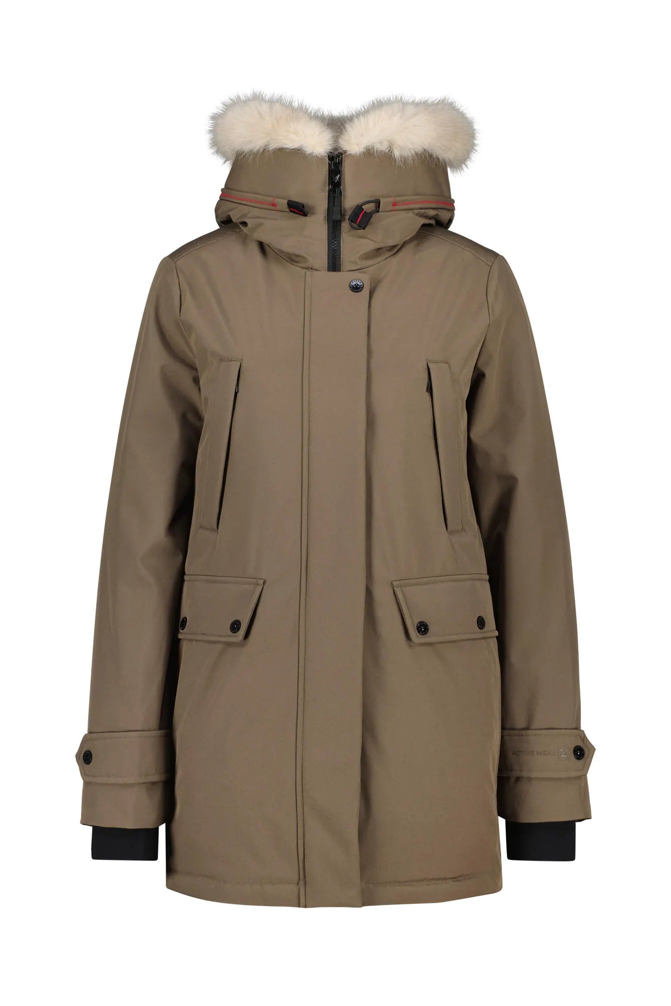 Winterjacke mit Kapuze