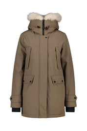 Winterjacke mit Kapuze