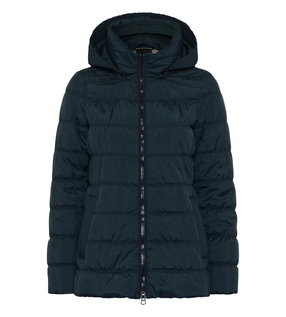 Steppjacke mit abnehmbarer Kapuze