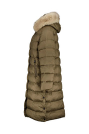 Steppmantel mit Kapuze