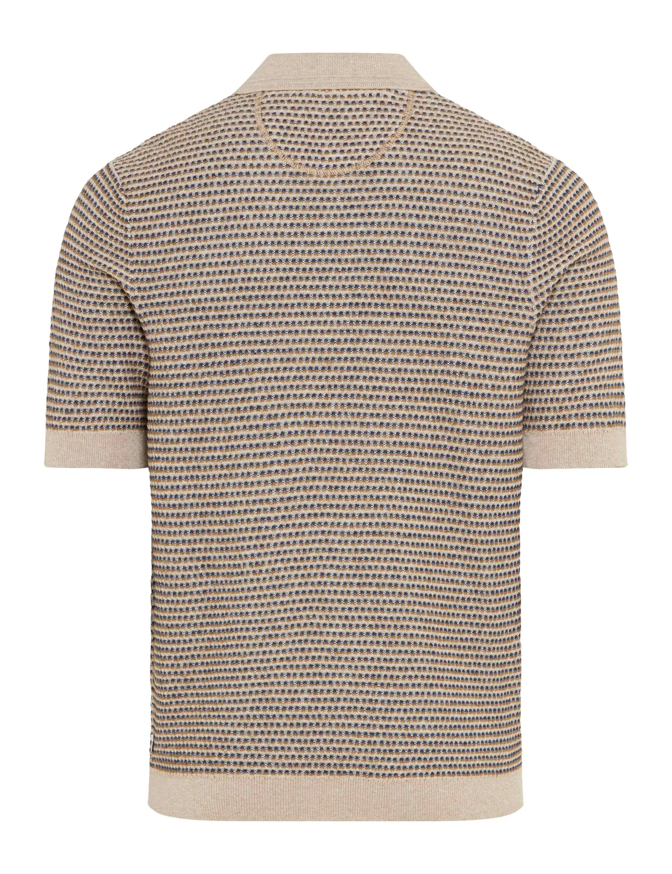 Strickpoloshirt PASCAL aus Baumwollmix